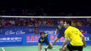 [2011 Double Star BWF Sudirman Cup MD SF] Yun Cai, Haifeng Fu vs Jae Sung Jung, Yong Dae Lee