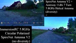 FatShark 5.8GHz diversity module test
