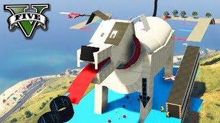 GTA V Online: CORRIDA DO CACHORRO GIGANTE!!! (DOG MAL) ÉPICO