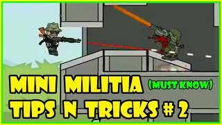 MINI MILITIA | Tips & Tricks | Must Know With Gameplay | #2 | HD