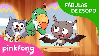 El Murciélago, la Bestia y el Ave | Fábulas de Esopo | Pinkfong Cuentos Infantiles