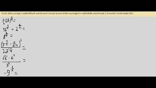 Kurs matura podstawowa z matematyki 4/63| Obliczanie potęg | Zrozumieć matematykę