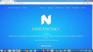 Nimfamoney - Plataforma de empréstimos inteligentes - ICO