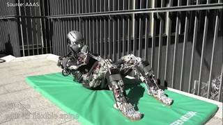 Japan's Human Mimetic Humanoid Robots "Kenshiro & Kengoro" follow Human anatomy