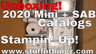 Stampin' Up! Mini Catalog + Sale-A-Bration Unboxing