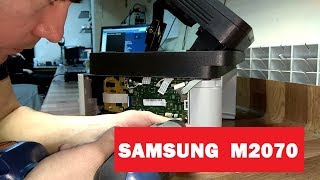 Samsung M2070 разборка. Ремонт печки