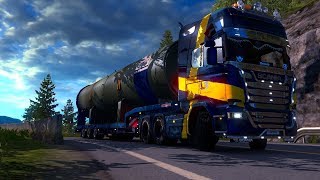 Euro Truck Simulator 2 - Вечерняя прогулка...