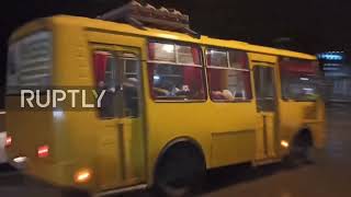 Ukraine: Buses with evacuated Donetsk residents head towards Russia
