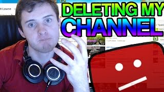 I WILL *ACTUALLY* DELETE MY CHANNEL (response to PewDiePie)