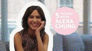 Alexa Chung talks about her girl crush & the wardrobe she would like to raid!