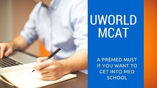 UWorld MCAT Is The Only QBank Trusted By Med Students Use It to Crush Your MCAT