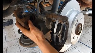 MERCEDES VITO W639 BREMSEN HINTEN WECHSELN TUTORIAL ANLEITUNG