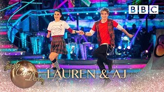 Lauren Steadman and AJ Pritchard Jive to 'Girlfriend' by Avril Lavigne - BBC Strictly 2018