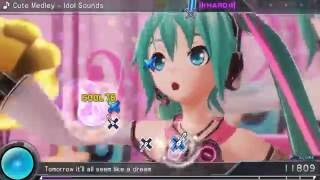 Hatsune Miku: Project DIVA X - "Cute Medley - Idol Sounds" (HARD Perfect)