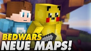 7 NEUE MAPS in BEDWARS! MEGA RUNDEN! | Minecraft mit TheBietz