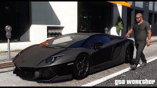GTA 5 MOD | Lamborghini Aventador - 2016 | Fast Drive!!! | PC 60 FPS