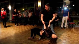 Zouk Demo-Marko & Natalia,Leids Zouk Party,Zouklovers, Leids Danscentrum, Leiden, sat. 3rd dec. 2016