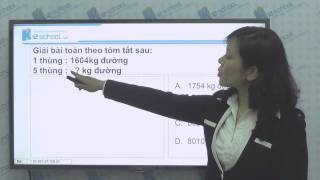 [Toán tiểu học][Toán 3, Toán lớp 3] - Nhân số có bốn chữ số với số có một chữ số - [Lika-K12school]