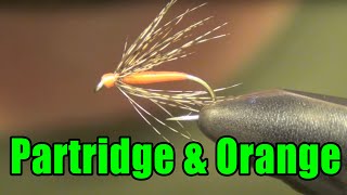 Partridge and Orange Soft Hackle Fly Tying Instructions