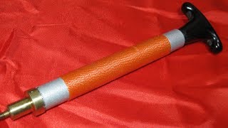 КРУТЕЙШАЯ И ПРОСТАЯ САМОДЕЛКА ИЗ ГАЗОВОЙ ПРУЖИНЫ - НАСОС ВЫСОКОГО ДАВЛЕНИЯ