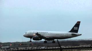[HD] US Airways Airbus A320-232 Philadelphia Intl Airport