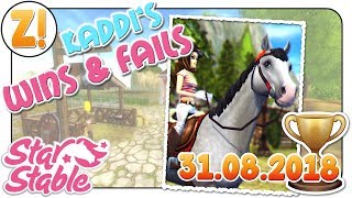 Star Stable [SSO]: Kaddi's Wins & Fails - Trakehner Level 15 Test [31.08.2018] [DEUTSCH]
