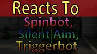 Reacting to What is a Spinbot, Silent Aim, Trigger bot, and how they work. (Face Cam)