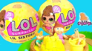 LOL Surprise Series 3 Lil Sisters СЮРПРИЗЫ КУКЛЫ ЛОЛ 3 СЕРИИ! БАРБИ - НЯНЬКА 2017 | My Toys Pink
