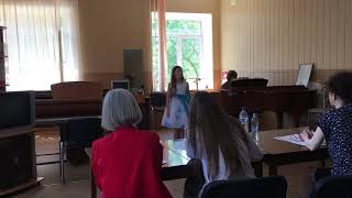 Горобцова Ольга_Девушка Мари (молдавская народная песня) Мариора