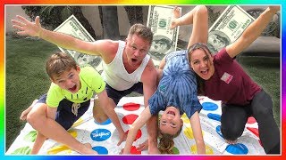 LAST ONE STANDING WINS CASH! | Giant Board Game | We Are The Davises