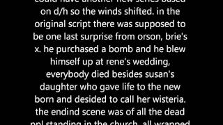 desperate housewives alternative ending