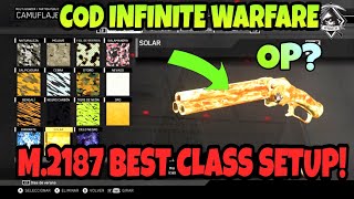 *NEW* COD INFINITE WARFARE M.2187 BEST CLASS SETUP! BEST SHOTGUN EVER?!