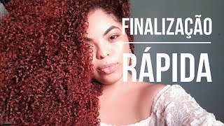 FINALIZAÇÃO RÁPIDA PARA CABELO CACHEADO