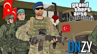 GTA SAN ANDREAS'DA TÜRK ASKERİ OLMAK - DNZY MTA SERVER