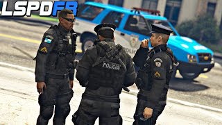 GTA V : MOD POLICIA : PMERJ EM AÇÃO! PATRULHA COM A POLICIA DO RIO DE JANEIRO! : EP. 205
