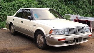 1989 Toyota Crown V8 Japan Auction Purchase Review