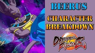 Dragon Ball FighterZ - Beerus character breakdown