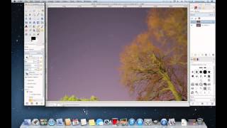 How to Remove Light Pollution Using GIMP