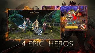 Dragon war legends new mobile game 2019 berserker class preview android ios