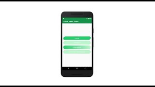 Custom button with gradient and ripple effect in Android