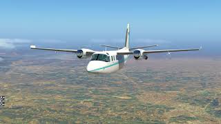 [X-Plane 11] VFR Venezia to Lugano 690B Turbo Commander