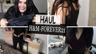 ? Haul de ropa " H&M + Forever 21" || Plus Size ? 2016