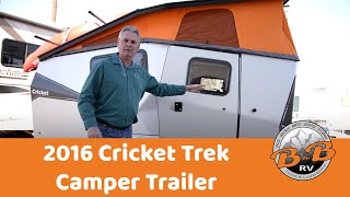 B&B RV's NEW 2016 Cricket Trek Camper Trailer