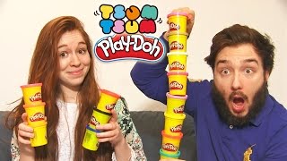PLAY DOH TSUM TSUM CHALLENGE ! DavidLafargePokemon VS MissJirachi !