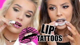 TESTING CRAZY LIP TATTOO's With Sylvia Gani
