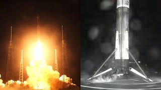 Falcon 9 launches Turksat-5B and Falcon 9 first stage landing