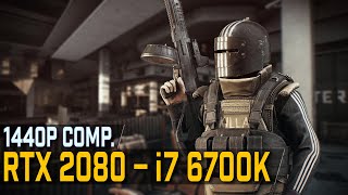 Escape from Tarkov | RTX 2080 & i7 6700K | 1440p Benchmark | Comp. Settings