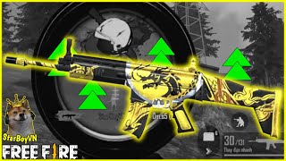 (Free Fire) Review sức mạnh cực khủng của Scar Rồng Thiêng mới | StarBoyVN