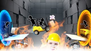It's Completely Safe Children (Bridge Constructor Portal Part 5)
