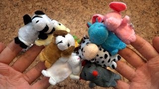 Детские пальчиковые игрушки в посылке из Китая